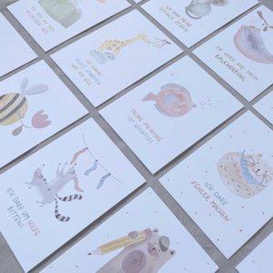 Affirmationskarten für Kinder, Mutmacher-Karten, Ermutigungen, Geschenk, Einschulung