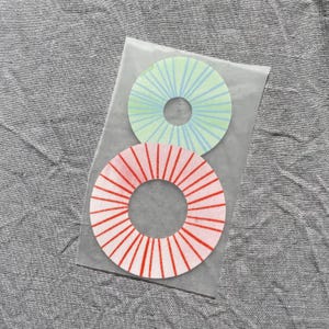 Bügelbild Zahlen in Pastell – Perfekt für Geburtstagsshirts & DIY Textildesign bild 9