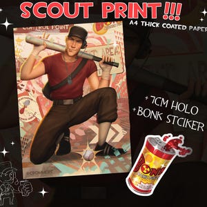 Team Fortress 2 Scout Print