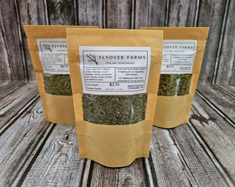 Gourmet Italian Seasoning - 1.1 Oz. Refill Bag