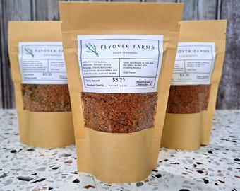 Cajun Seasoning - 2.4 Ounce Refill Bag