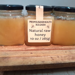 Natural Raw Pure Wildflower Forest Honey 10 oz / 285 g Direct from Beehives 2024