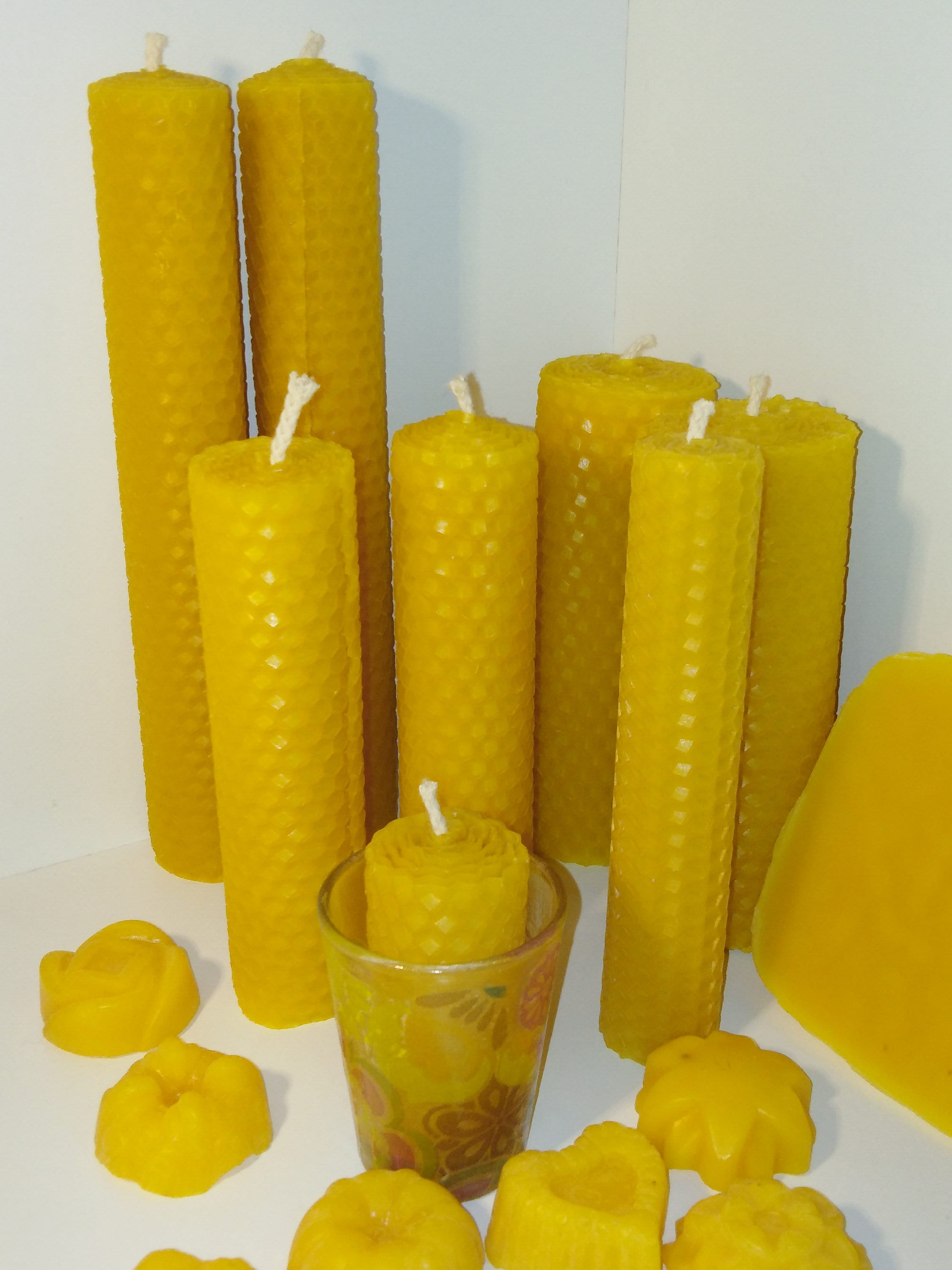 Candele in cera d'api nere - Per la casa e per te - Decorare casa