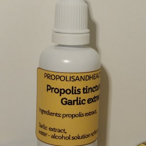 Propolis Tincture With Garlic Extract 1.7 oz./50ml