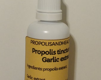 Propolis Tincture With Garlic Extract 1.7 oz./50ml