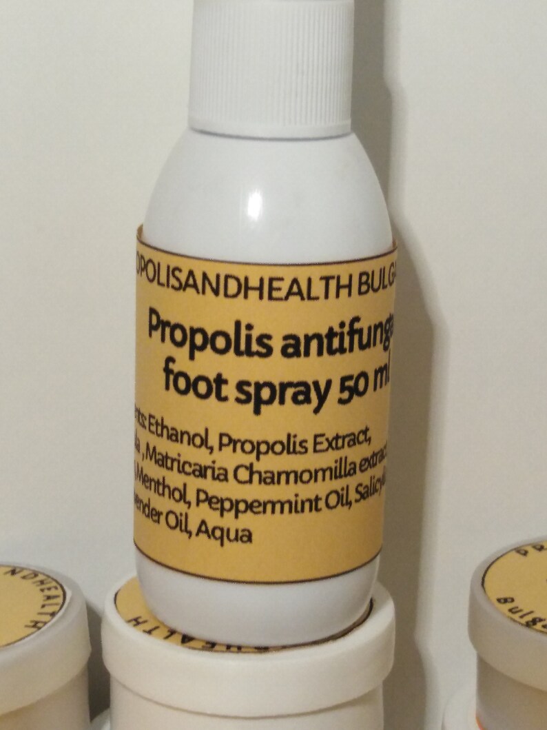 Antifungal Foot Spray With Propolis and Herbal Extracts Lotion Etsy