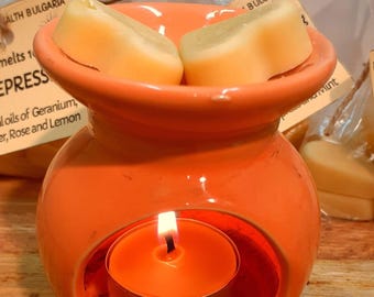 Aromatherapy Beeswax Melts 1 oz., Scented Melt Bars with Natural Essential Oils 30 g