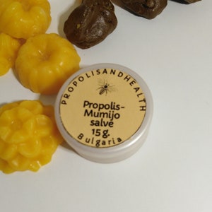 Shilajit and Propolis Skin Balm 15 g/ 0.5 oz.