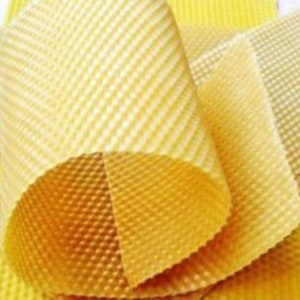 Kit para hacer velas de 25,5 x 13,5 cm (25,5 x 13,5 cm) con láminas de cera de abeja natural (paquete de 30)