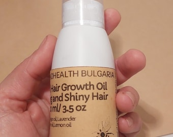 Herbal Hair Growth Oil 3.5 oz., Strong and Shiny Hair Oil 100 ml