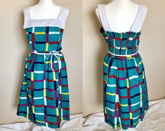 sundress with shelf bra