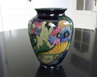 Plateelbakkerij Zuid-Holland high gloss Gouda style flower vase