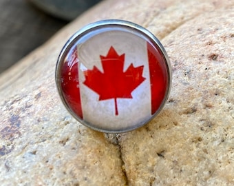 Canadian Flag Pin, Canada Pin, Canadian Pin, Canada Brooch