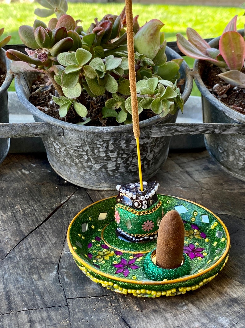 Owl Incense Holder Etsy