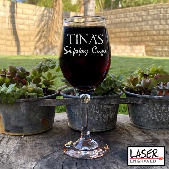 Customized & Personalized Wine Sippy Cups