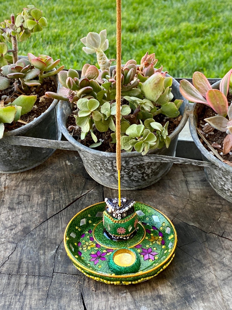 Owl Incense Holder Etsy