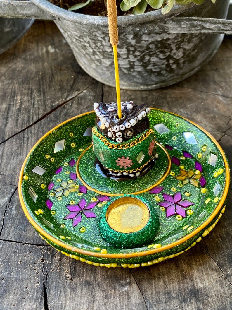 Owl Incense Holder Etsy