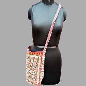 Bolsos Banjara gitanos vintage, bolso de hombro vintage indio bordado a mano, bolso Banjara, bolso bandolera estilo hobo vintage étnico, bolso Banjara Boho