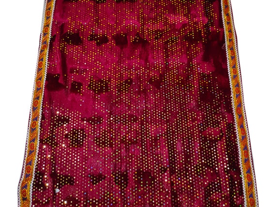 banjara Vintage shawl rabari hand Embroidered Ant… - image 3