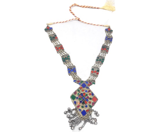 Afghani Jewelry banjara necklace awesome antique … - image 6