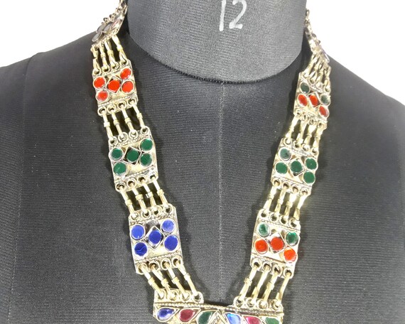 Afghani Jewelry banjara necklace awesome antique … - image 3