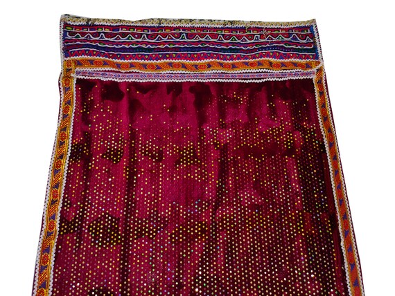 banjara Vintage shawl rabari hand Embroidered Ant… - image 5