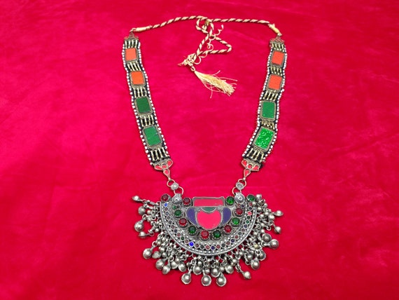 Afghani Necklace real old , Afghani Jewelery , An… - image 9