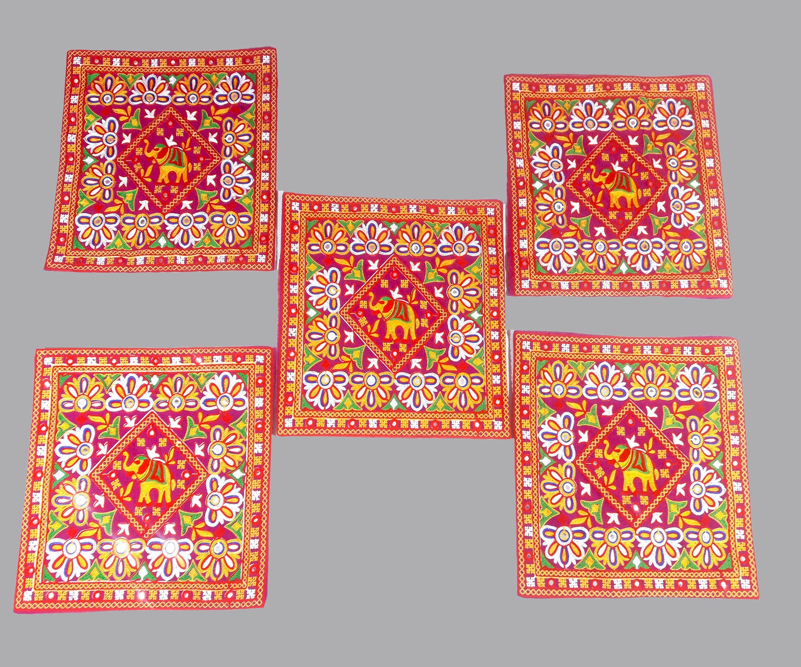 Designer Gujarati Work Decorative Pillow Cover Cushion Covers Etsy