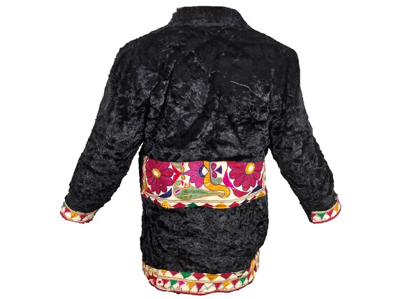 Banjara leather jackets Fur jacket kutchi Multi c… - image 6