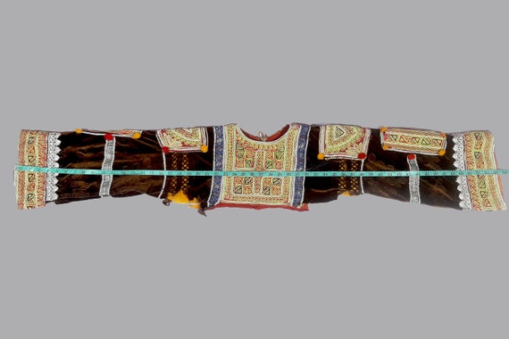 vintage kuchi banjara Afghan Banjara Hand Embroid… - image 9
