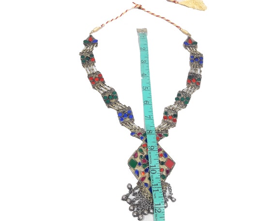 Afghani Jewelry banjara necklace awesome antique … - image 7