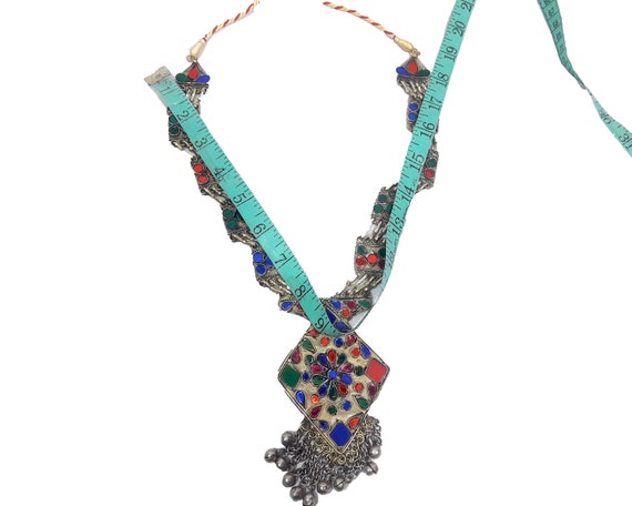 Afghani Jewelry banjara necklace awesome antique … - image 8