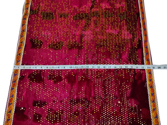 banjara Vintage shawl rabari hand Embroidered Ant… - image 9