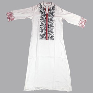 Kurtis estampados de algodón de diseñador con trabajo, Kurti de algodón casual con estilo indio, vestido superior de algodón para mujer, túnica superior kurti para mujer