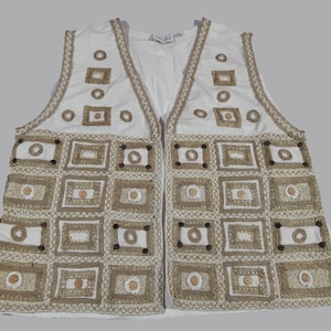 vintage Jacket Ethnic Floral Printed, Block Printed Blazer Vintage Vests Over Coat Casual Clothing Cotton Jacket India, Llama Jacket Orange