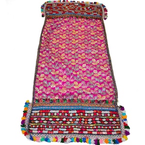 banjara Vintage shawl rabari hand Embroidered Antique Scarf Tribal duppata, Bohemian Rabari THROW Embroidery Vintage Textile Kutchi Wedding