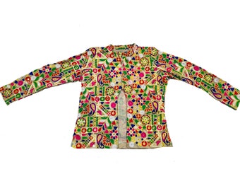 banjara Jackets heavy kutchi Embroidered Antique banjara Ethnic machine work Jacket, Banjara Jackets Koti ethnic Embroidery Work jacket