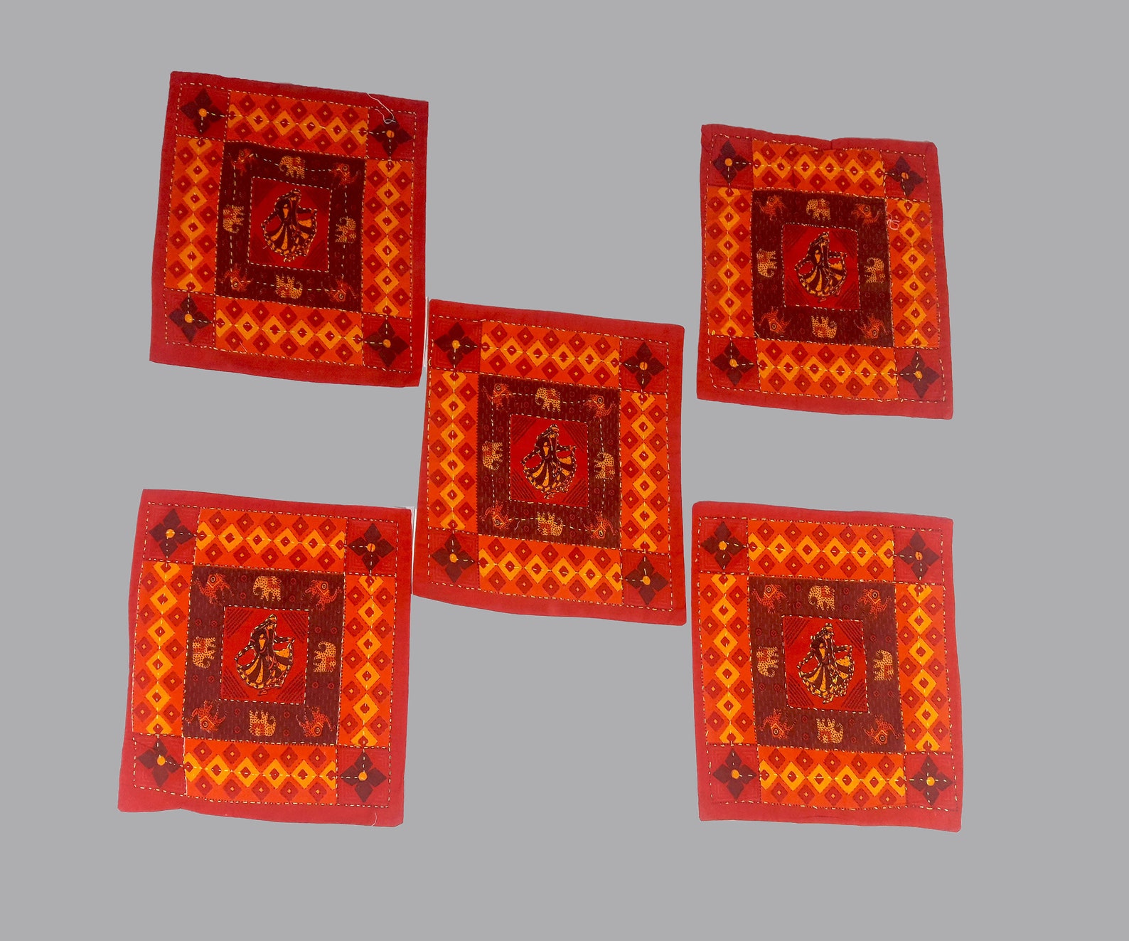 Designer Gujarati Work Decorative Pillow Cover Cushion Covers Etsy