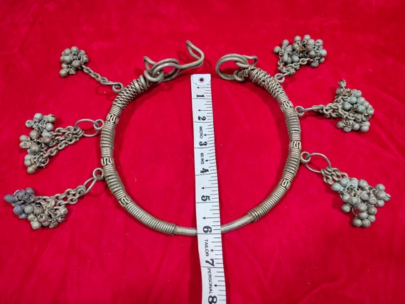 Old banjara necklace awesome indian banjara hasli… - image 7