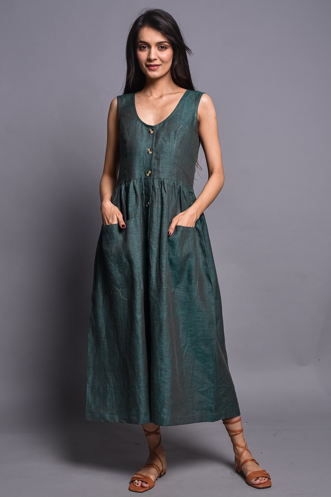 long dresses with slits up the side Betsy & Adam Women's Size Long Sleeve Stretchy Formal Dress (Available in Plus)