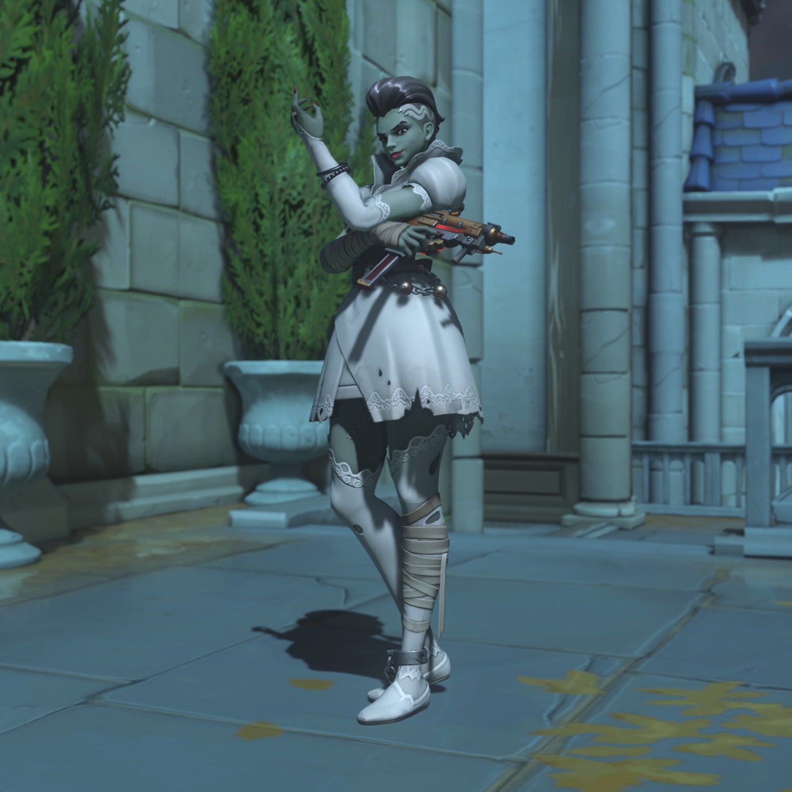 Sombra bride skin halloween Overwatch Etsy