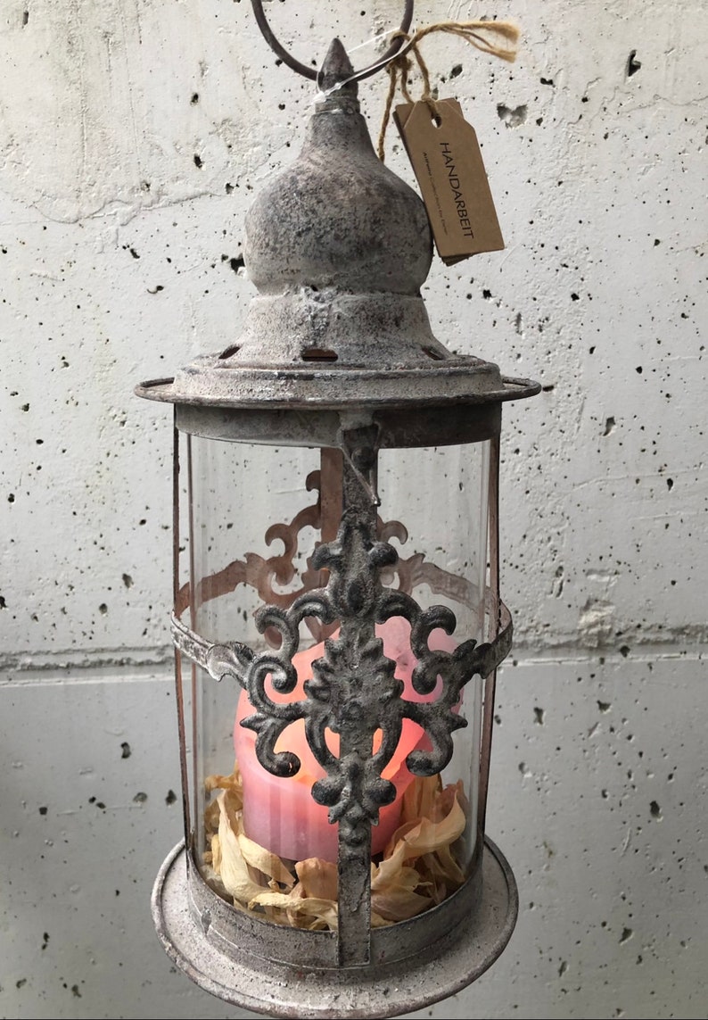 GARDEN LANTERN Shabby Chic. Etsy