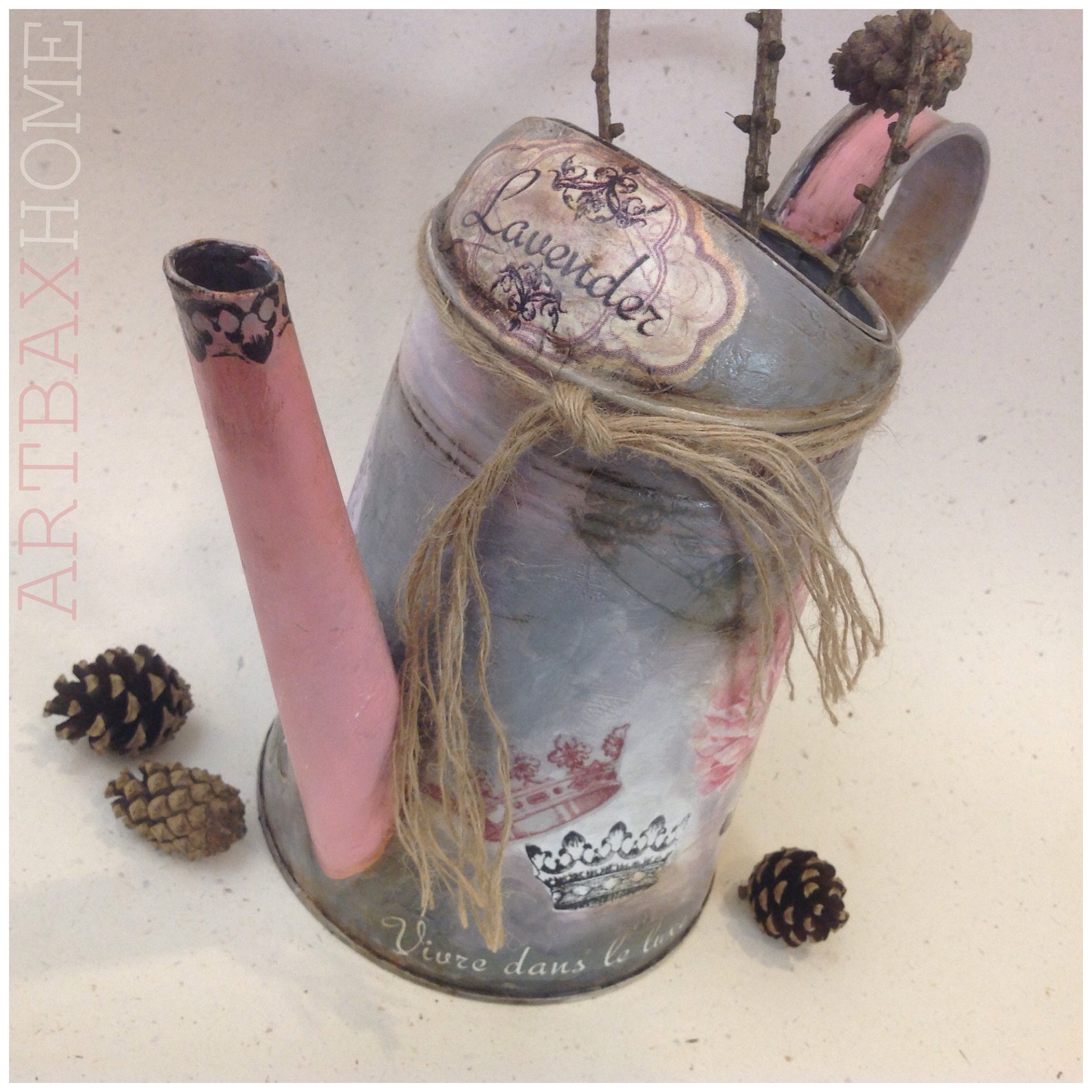 GIEßKANNE Shabby Chic. Ostern Geschenk Etsy.de