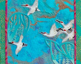 Turquoise Morning - Blank Notecard