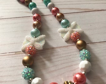 Bubblegum necklaces | Etsy