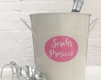 Personalised Prosecco Ice Bucket