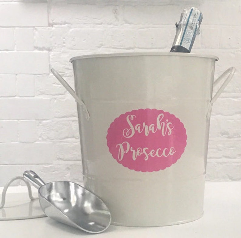 Personalised Prosecco Ice Bucket Etsy