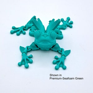 Flutter Frog - Butterfly Frog Wide Variety of Colors Desk Toy Fidget Toy USA Made Toy