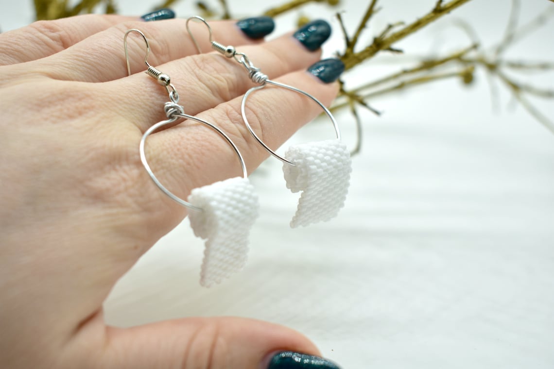 Toilet Paper Earrings Tutorial Toilet Paper Earrings Pattern Etsy