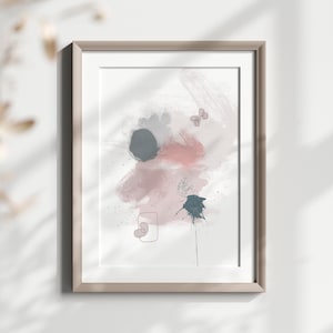 Modern Abstract Print, Pastel Colours Abstract Wall Art, Abstract Art Print, Modern Wall Art, Minimalist Art Print, Modern Home Decor